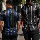 [Llevá 5, Pagá 3] Camisa Masculina Icon de Algodón y Poliéster (¡Estilo Sofisticado!)